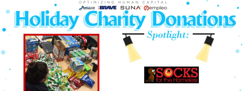 Holiday Chairty Donation Socks for the Homeless