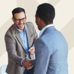 Employer Shaking Employees' Hand Mobile